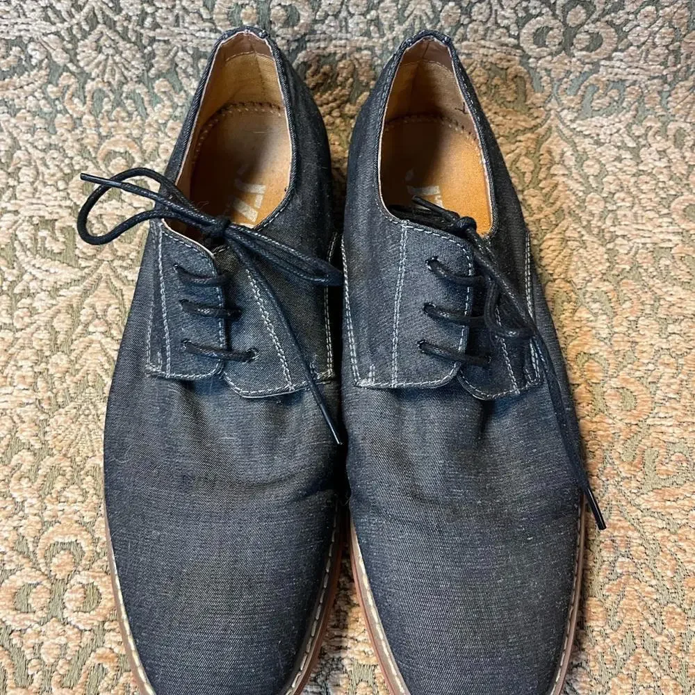 J75 By Jump Mens Primo Oxford Dress Shoes Round Toe Medium grayish Size …‎